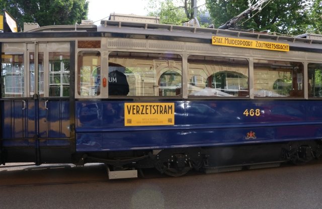 Historische rondrit met de Verzetstram 2026