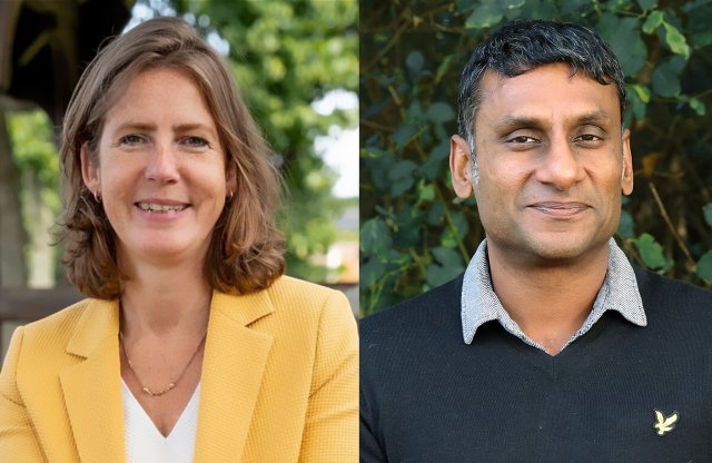 Mascha ten Bruggencate & Amrish Shah