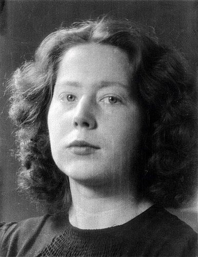 Portretfoto van Hannie Schaft.
