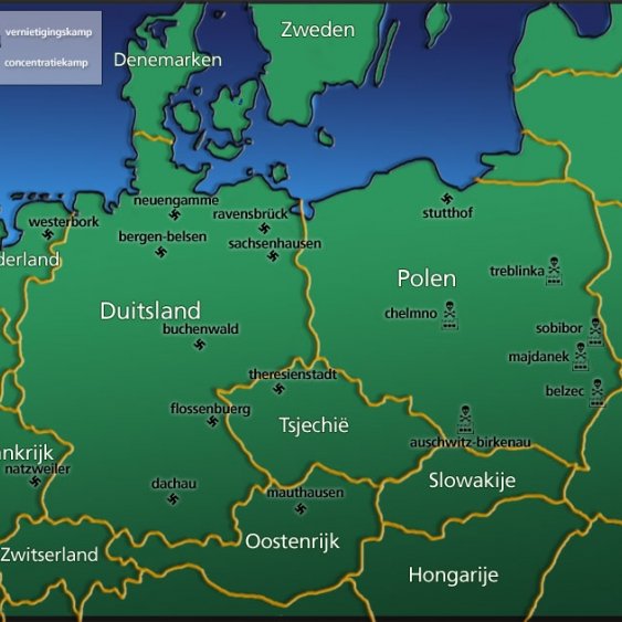 Kampen in Europa.
