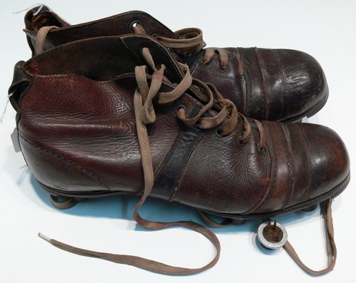 De voetbalschoenen van Jan.