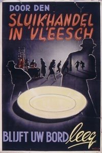 Poster against the black market.