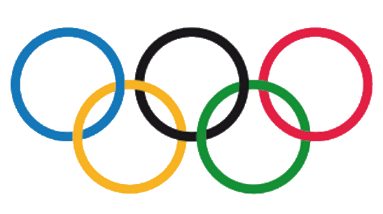 Symbool van de Olympische spelen.