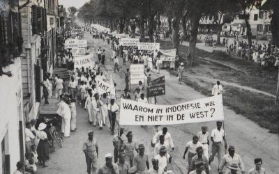 protestdemonstratie in Suriname