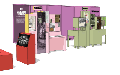 Impressie van de tentoonstelling Fri, Libertat, Merdeka