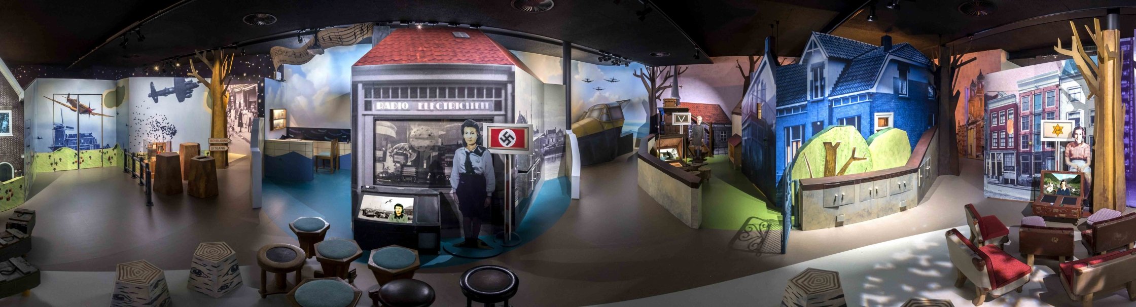 Overzicht van Verzetsmuseum Junior