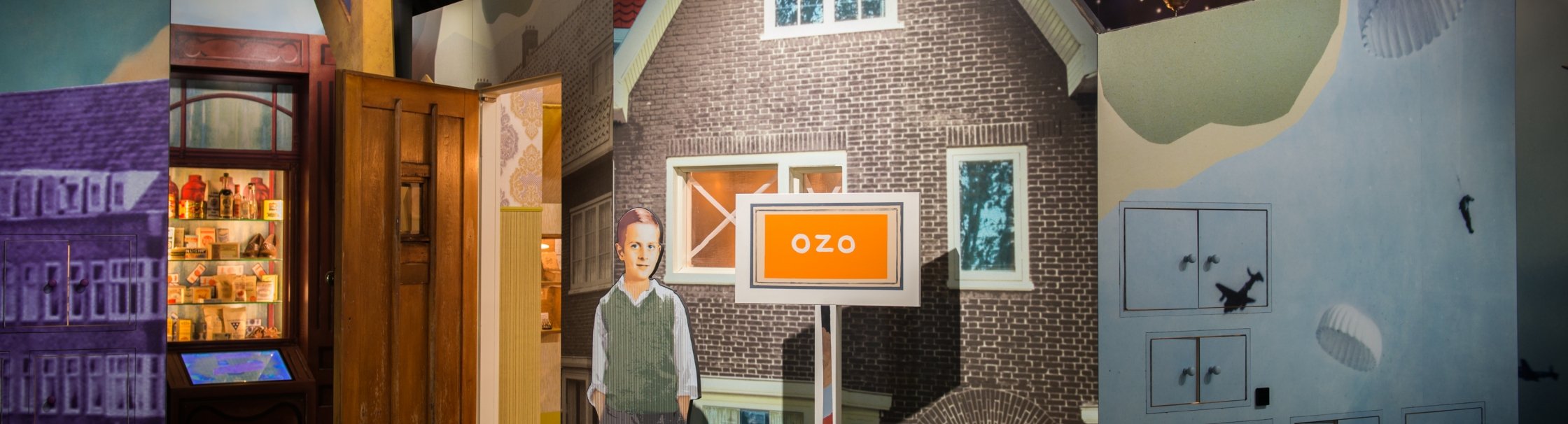 Huis van Henk in Verzetsmuseum Junior