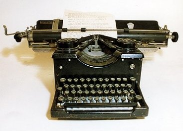 Schrijfmaschine van Coba Veltman